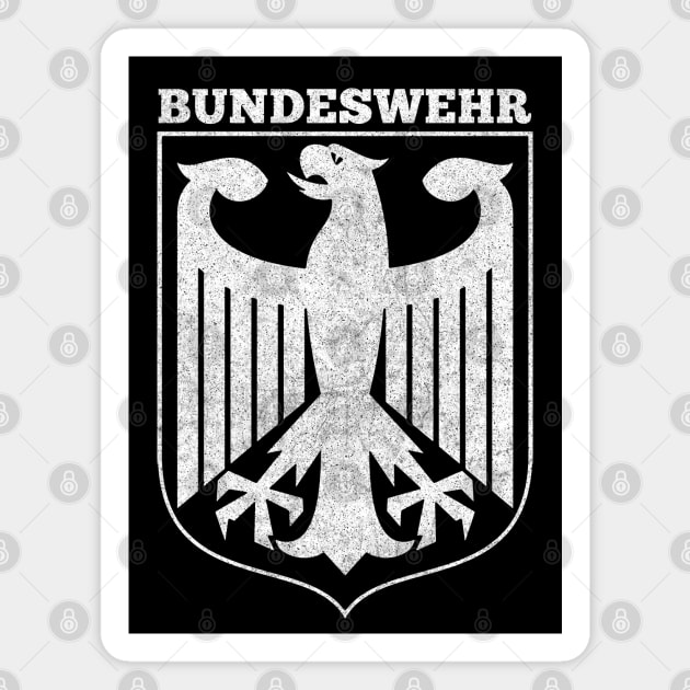 Bundeswehr / Deutsche German Coat Of Arms Faded Design #1 Magnet by DankFutura